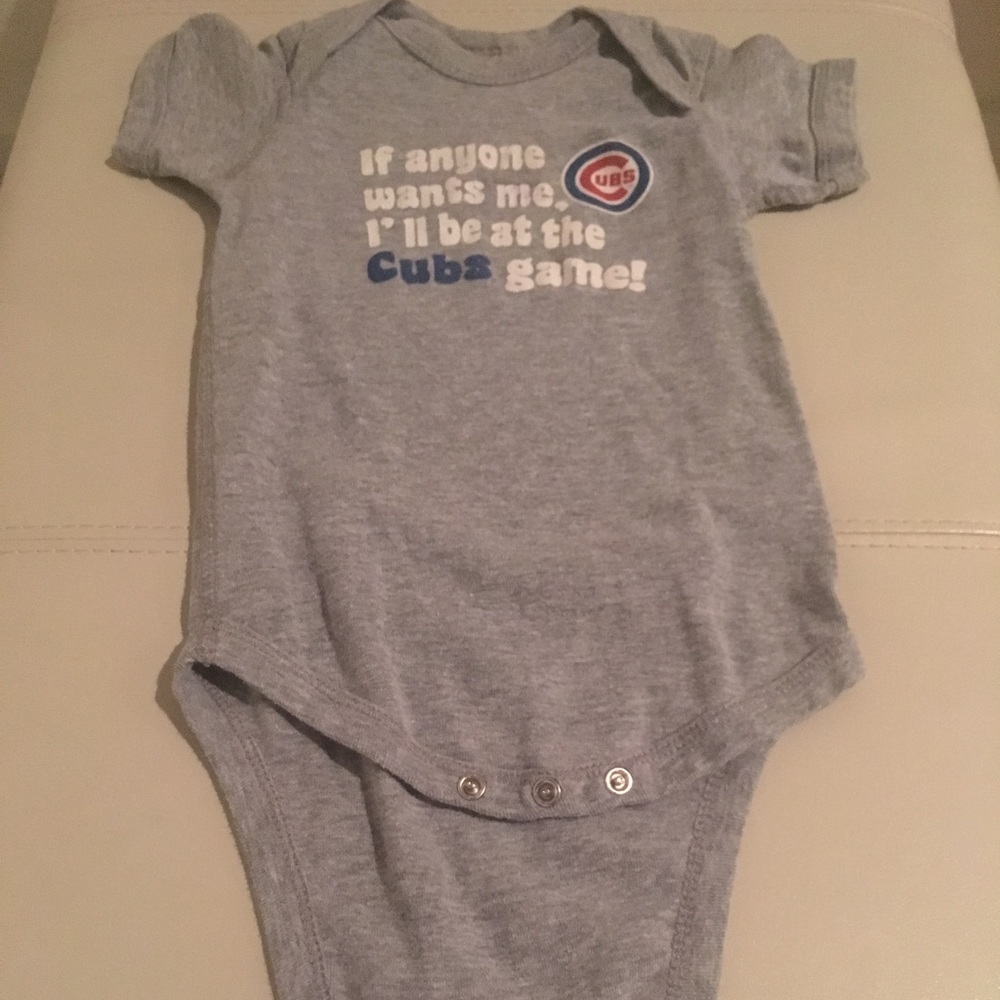⚾️Chicago Cubs Onesie 12 months⚾️